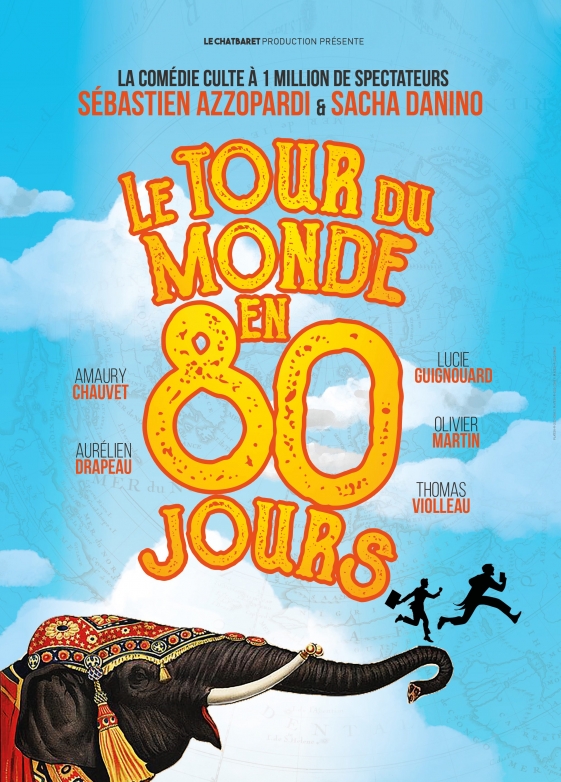 Le tour du monde en 80 jours Du 11 au 22 juin 2024