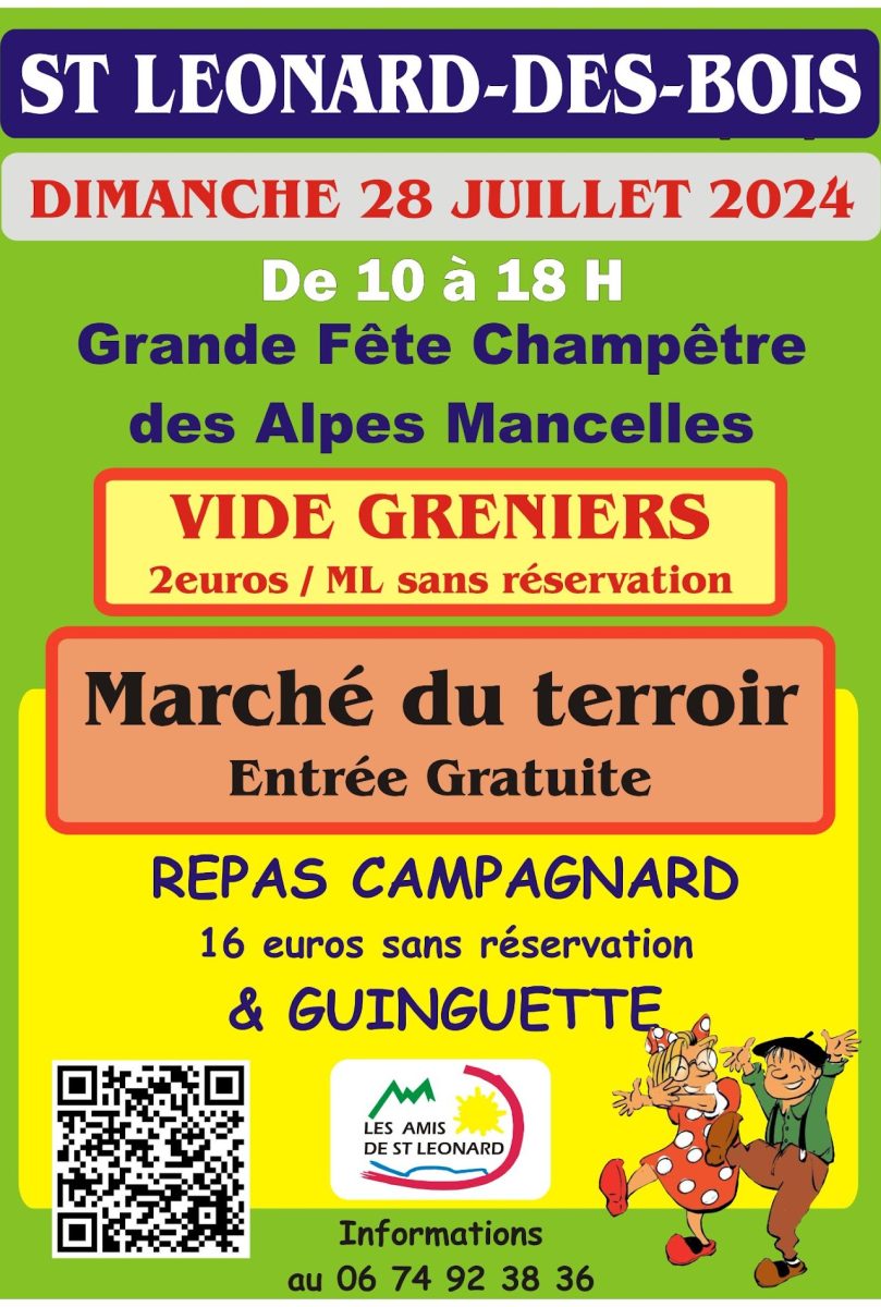 Grande Fête Champêtre des Alpes Mancelles Le 28 juil 2024
